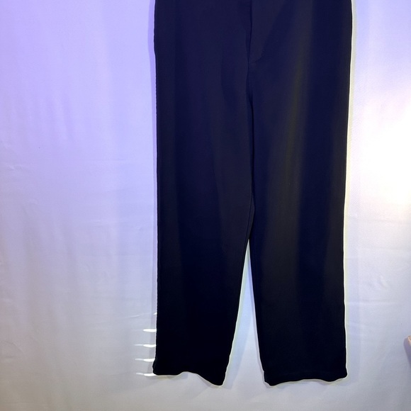 Private Edition By Chico’s Black Career Workwear Dress Pockets Pants Trousers 2 - Picture 2 of 9